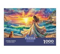 Sunset Walk 1000 Piece Jigsaw Puzzle for Family - Fun Challenge for Adults & Kids, 70x50cm/1000pcs
