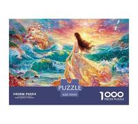 Sunset Walk Jigsaw Puzzles Puzzle for Adults Kids. 1000 Pieces Impossible Challenge Toy Educational Game Home Decoration for Adults& Kids Age 14 Years Up 70x50cm/1000pcs