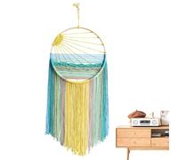 Sunset Wall Art Dream Catcher, Bohemian Macrame Wall Art | Macrame For Bedroom, Bohemian Cotton, Handmade Home Decor, Beautiful Thread Tapestry, Wall Decor P