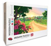 Sunset Wooden Jigsaw Puzzles 30x20in, Landscape Jigsaw Puzzles 1000 Pieces for Adults with Box, Educational Challenging Game, Back Lettering Easy to Distinguish, Summer Gifts, Beautiful Decor, 8-8314