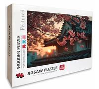 Sunset Wooden Jigsaw Puzzles 75x50cm, Architecture Jigsaw Puzzles 1000 Piece for Adults with Box, Educational Challenging Game, Gifts for Teens, Back Lettering Easy to Distinguish, Home Decor, 5-9032