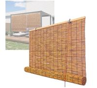 Sunshade Bamboo Roller Blind, Natural Privacy Screen Bamboo Shades, 50 60 70 80 90 100 110 120 130 140 150 Cm Wide, For Indoor Outdoor(W59xH102IN(150x260CM))