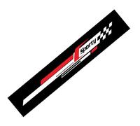 Sunshade Car Decal - Light Modified Front Windshield Stickers | Adhesive Weatherproof Banner for Vehicle Car Van Decor Truck Front Decoration Banners