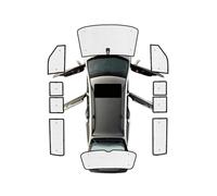 SunShade Car Sun shade For VW For Transporter For Multivan For Caravelle T6 T6.1 For SWB 2015~2023 Full Coverage Sunshades Protector Visors Car Accessories(All Sunshades)