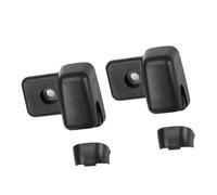 Sunshade Car Visor 4pcs Roof Sun Visor Retainer Fixed Fastener Clip Buckle Hook Bracket For BMW For Mini R55 R56 For R60 2007-2014 Blocker(Black)