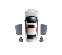 Sunshade Car Visor For VW For Tiguan 5seats 2016-2021 Magnetic Sunshade Shield Front Windshield Curtain Rear Baby Window Sun Shade Blocker(Rear Triangular)