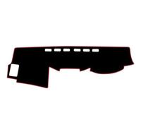 Sunshade Cushion Car Dashboard Avoid Light Cover Anti-UV Carpets For Toyota For Hilux For SW4 For Fortuner AN10 AN20 AN30 AN50 AN60 2005-2014 Dash Cover Mat(RHD Red side)