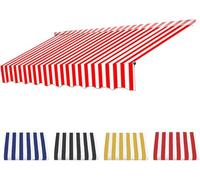 Sunshade Fabric Replacement, 3x2.5m Weather-Resistant Polyester, Ideal for Outdoor Use on Balconies, Terraces, and Patios - A05