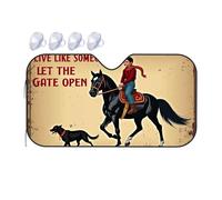 Sunshade For Car Windshield Live Like Someone Let The Gate Open. Car Windshield Sunshade Window Sun Shade For Car Sunshade For Car(70x130cm)