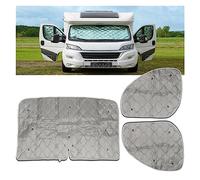Sunshade For Citroen For Relay Car Internal Sunshade Blind Reflective Heat Anti-UV Windshield Sunshade Windscreen Cover Auto Sun Shades