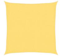 vidaXL Sunshade Sail 160 g/m² Square Sand 3x3 m HDPE