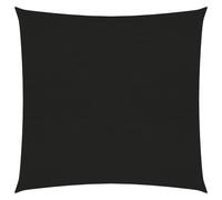 Sunshade Sail Black HDPE 2x2 m Square 160g/m² UV Proof Breathable Easy-fit