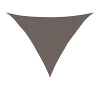 vidaXL Sunshade Sail 160 g/m² Dark Green 3.5x3.5x4.9 m HDPE, Green