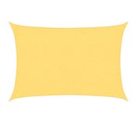 vidaXL Sunshade Sail 160 g/m² Beige 2x3 m HDPE Outdoor Garden Patio Sunscreen