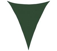 vidaXL Sunshade Sail 160 g/m² Dark Green 5x6x6 m HDPE Sunscreen Shade Canopy