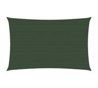 Sunshade Sail Dark Green 2x4.5 m HDPE 160g/m² Rectangular UV Shelter Pro