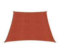 Sunshade Sail HDPE Dark Green Trapezium 3/4x2 m UV Proof 160g/m2 SS Fixings Rope