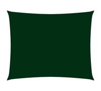 Sunshade Sail Oxford Fabric Rectangular 5x6 m Dark Green