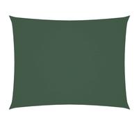 vidaXL Sunshade Sail Oxford Fabric Rectangular 4x6 m Dark Green Patio Shade