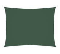 vidaXL Sunshade Sail Oxford Fabric Rectangular 3.5x4.5 m Dark Green Patio