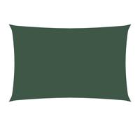 vidaXL Sunshade Sail Oxford Fabric Rectangular 2.5x5 m Dark Green Patio Shade