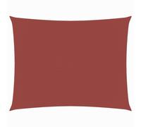 (terracotta, 4 x 5 m) vidaXL Sunshade Sail Oxford Fabric Rectangular Patio Shade Sunscreen Canopy
