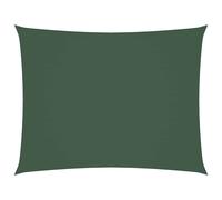 vidaXL Sunshade Sail Oxford Fabric Rectangular 4x6 m Dark Green Patio Shade