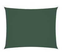 vidaXL Sunshade Sail Oxford Fabric Rectangular 3.5x4.5 m Dark Green Patio