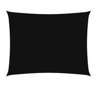 vidaXL Sunshade Sail Oxford Fabric Rectangular 3.5x5 m Black