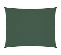 vidaXL Sunshade Sail Oxford Fabric Rectangular 4x6 m Dark Green Patio Shade