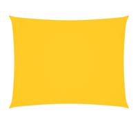 Sun Shade Sail Rectangular 3x4.5m Yellow PU Coated Oxford Fabric UV Waterproof+