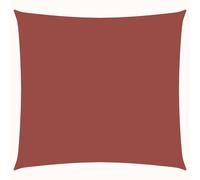 Sunshade Sail Oxford Fabric Square 3x3 m Terracotta
