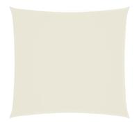 vidaXL Sun Shade Sail Sand 4x4 m 100% Polyester Oxford