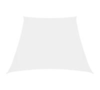 vidaXL Sunshade Sail Oxford Fabric Trapezium 3/4x3 m White UK NEW
