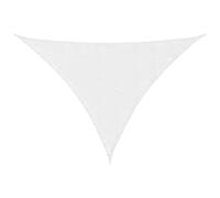 vidaXL Sunshade Sail Oxford Fabric Triangular 5x6x6 m Cream Sunscreen Canopy