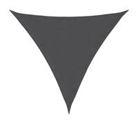 vidaXL Sunshade Sail Oxford Fabric Triangular 4x4x4 m Anthracite Sunscreen