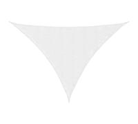 vidaXL Sunshade Sail Oxford Fabric Triangular 3x4x4 m Cream Patio Shade Canopy