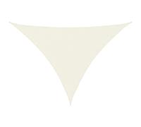 vidaXL Sun Shade Sail Awning Canopy Light Grey 4x4x5.8 m 100% Polyester Oxford