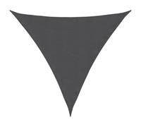 vidaXL Sunshade Sail Oxford Fabric Triangular 4.5x4.5x4.5 m Anthracite Canopy