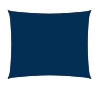 Sunshade Sail Rectangular 3.5x4.5 m Blue PU Coated Oxford Fabric UV Proof Rains