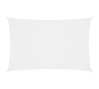 Sunshade Sail Rectangular White 4x7m PU Coated Oxford Fabric UV Rainproof Mould