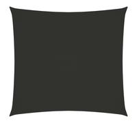 Sunshade Sail Oxford Fabric Square 3x3 m Anthracite