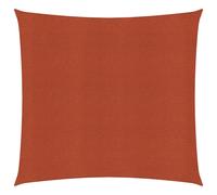 Sunshade Sail Terracotta 2x2.5m HDPE Rectangular 160g/m² UV Protect Breathable.