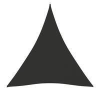 Sunshade Sail Triangular 4x5x5 m Anthracite PU Oxford UV Waterproof MouldproofHD