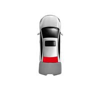 Sunshade Wrap Cover Kit For MK2 2018-2024 Magnetic Car Sunshade Shield Front Windshield Frame Curtain Rear Side Baby Window Sun Shade Visor(Rear Windshield)