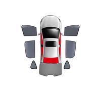 Sunshade Wrap Cover Kit For MK2 2018-2024 Magnetic Car Sunshade Shield Front Windshield Frame Curtain Rear Side Baby Window Sun Shade Visor(7PCS)