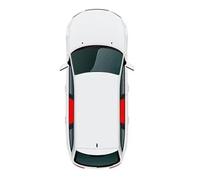 Sunshades For Jazz For Fit GE 2008-2015 Car Window Sunshade Magnetic Curtain Mesh Front Windshield Car Windshield Sun Shades(2PCS REAR)