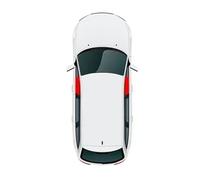 Sunshades For Jazz For Fit GE 2008-2015 Car Window Sunshade Magnetic Curtain Mesh Front Windshield Car Windshield Sun Shades(2PCS FRONT)