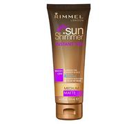 Rimmel Sunshimmer Water Resistant Wash Off Instant Tan - Matte (125ml) - Medium Matte
