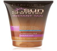 Sunshimmer Water Resistant Instant Tan Wash Off Matte - Medium